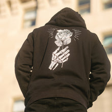 Load image into Gallery viewer, BLACK FLESS CHROME HOODIE
